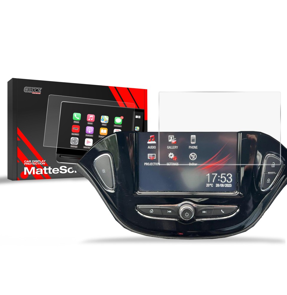 Folia antyodciskowa na ekran Opel Adam 7" (2012-2019) matowa Grizz