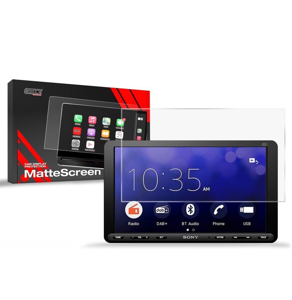 Folia antyodciskowa na ekran Sony XAV-AX8050D matowa Grizz