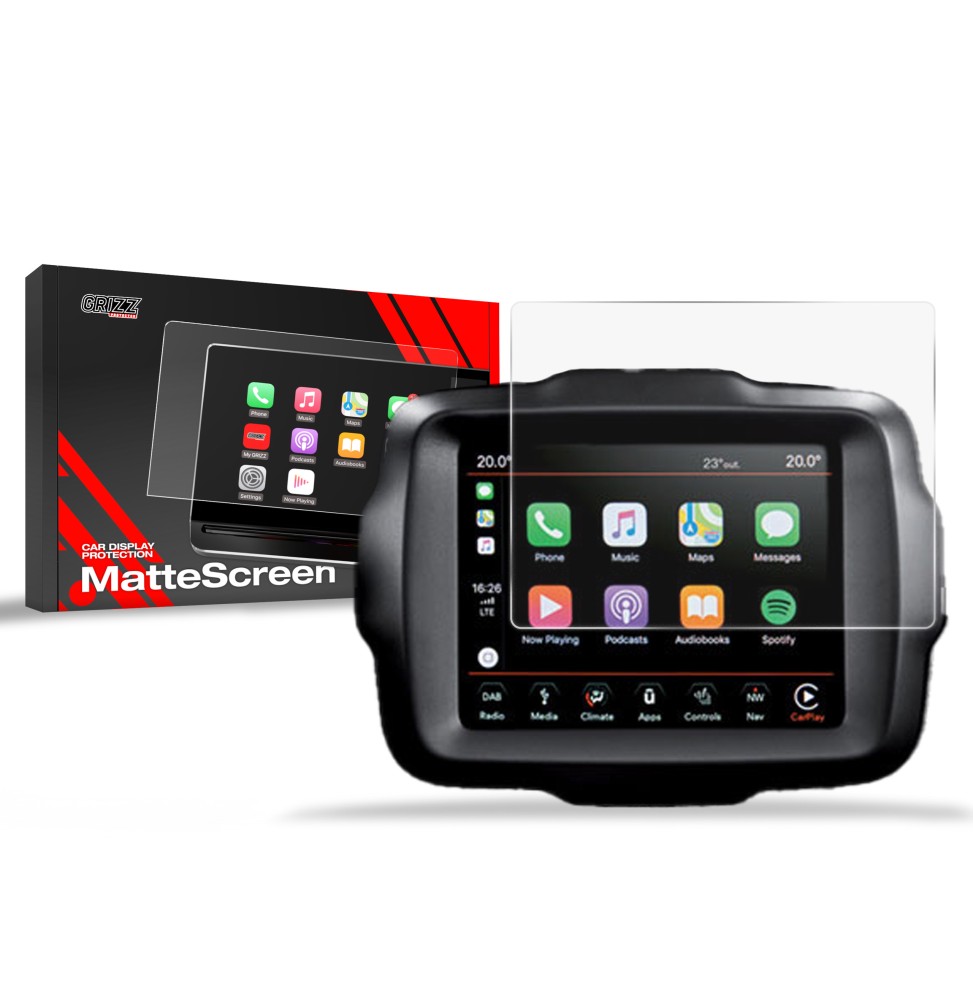 Folia antyodciskowa na ekran Jeep Gladiator 8,4" (2020-2021) matowa Grizz