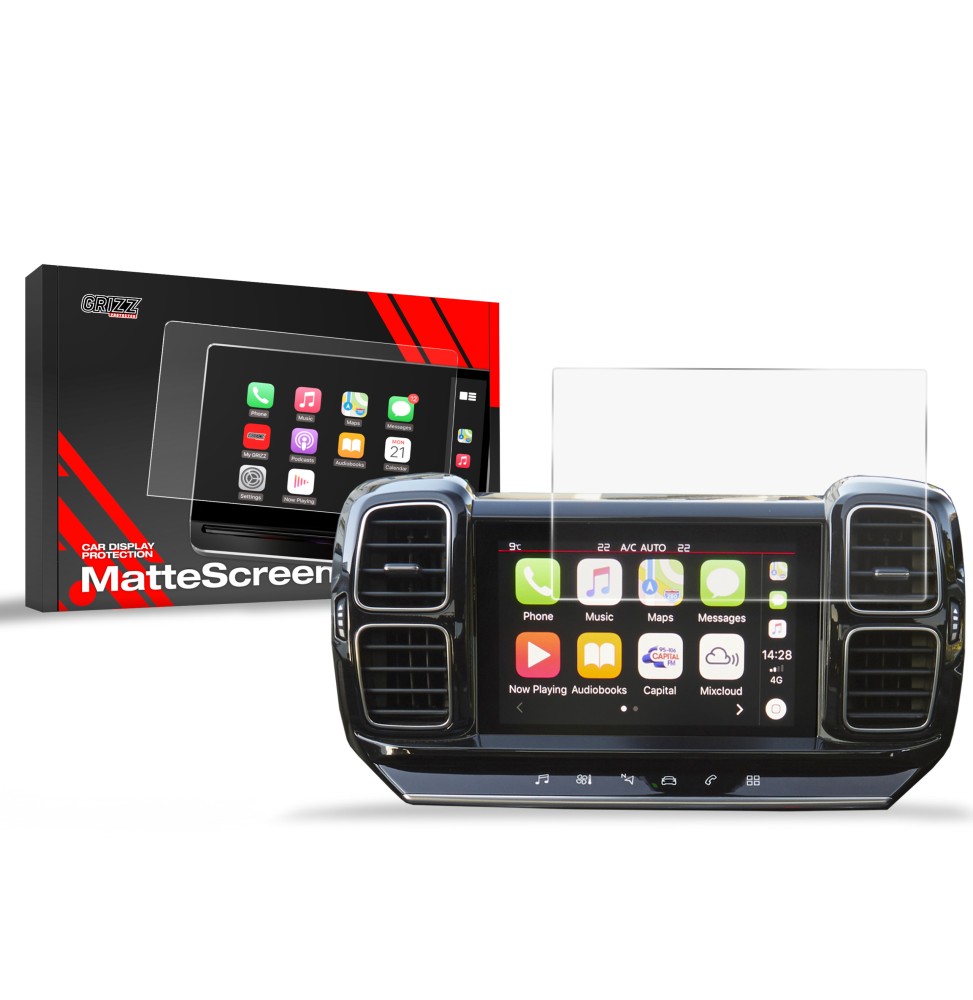 Folia antyodciskowa na ekran Citroen C5 Aircross (2017-2021) matowa Grizz