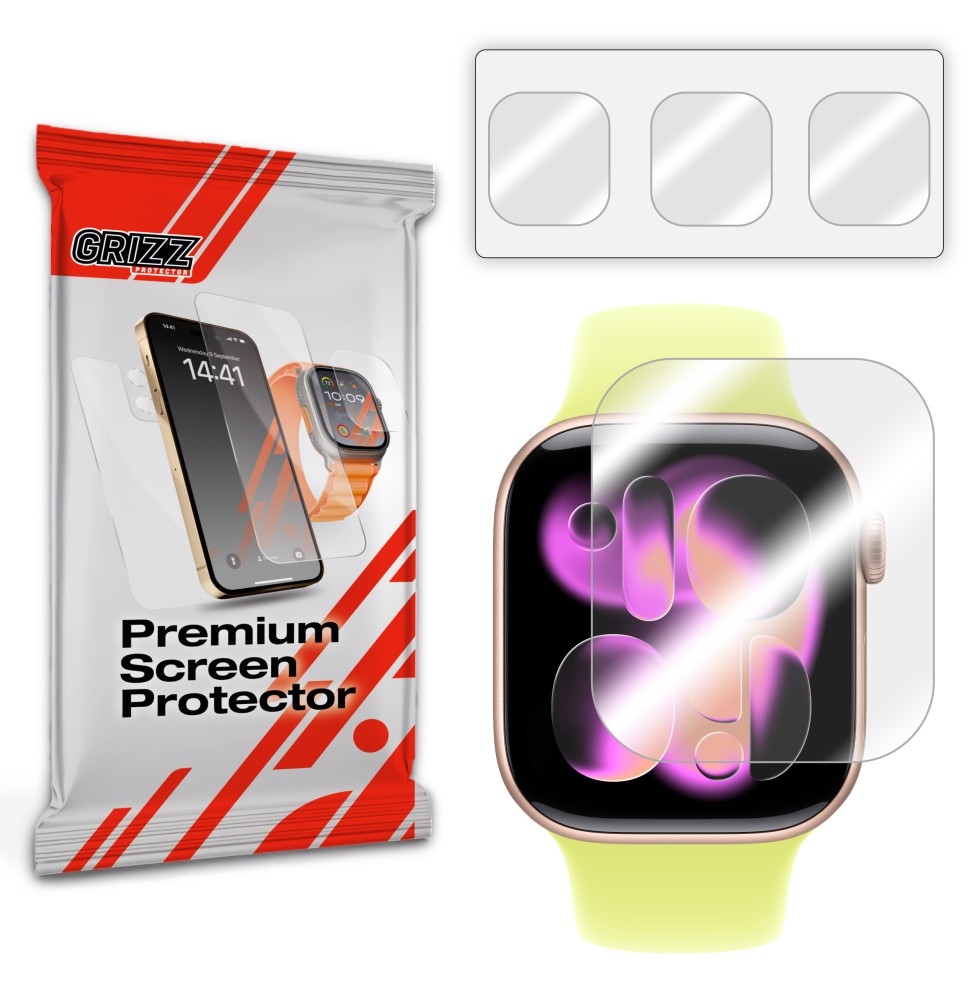Folia hydrożelowa Grizz do Apple Watch 11 46mm