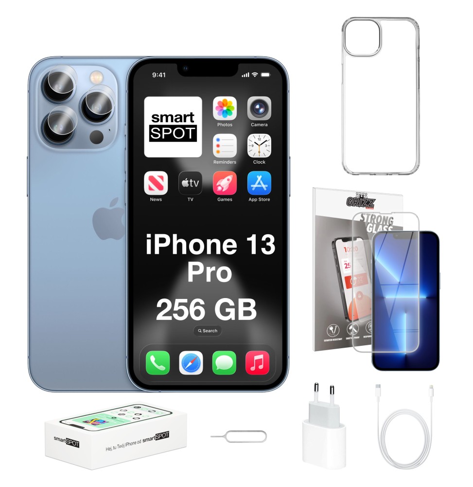 iPhone 13 Pro 256GB ZESTAW 7w1