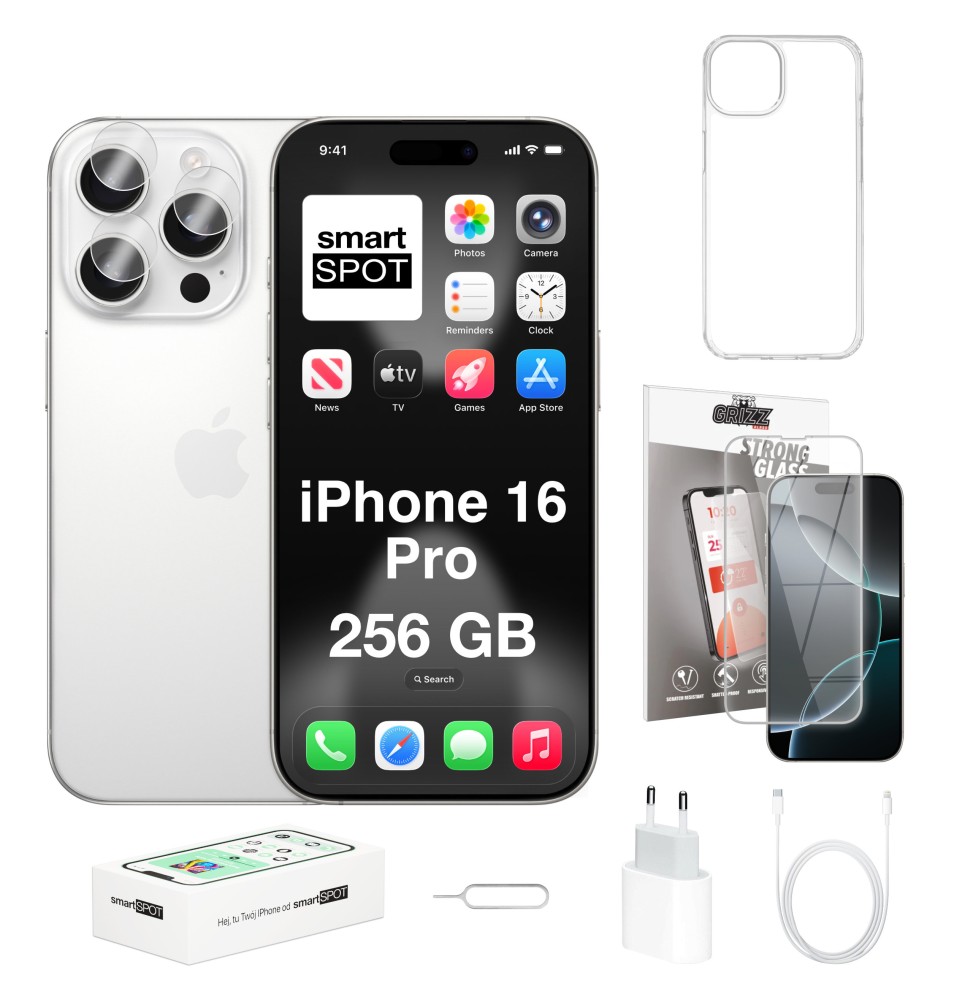 iPhone 16 Pro 256GB ZESTAW 7w1