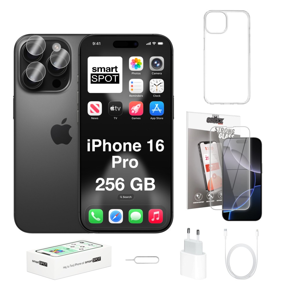iPhone 16 Pro 256GB ZESTAW 7w1