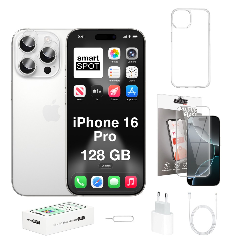 iPhone 16 Pro 128GB ZESTAW 7w1