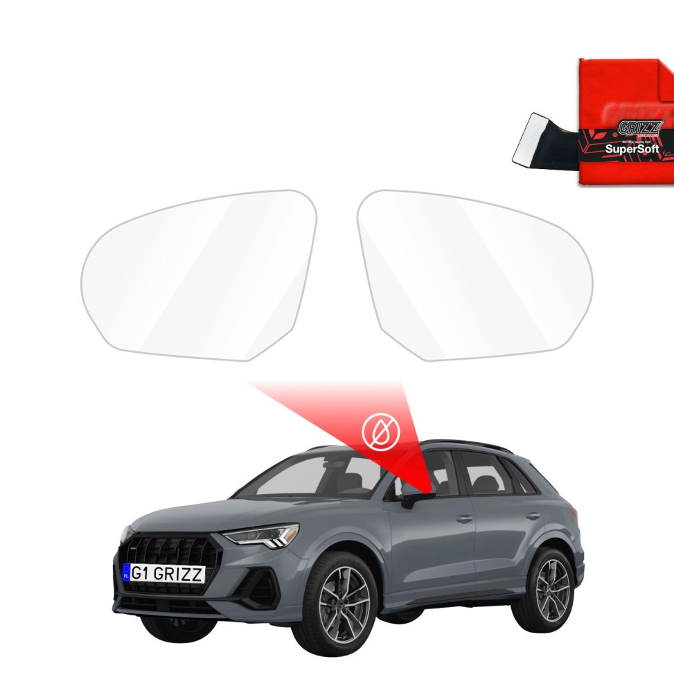 Folia przeciwdeszczowa na lusterka do Audi Q3 F3 (2018-2025)