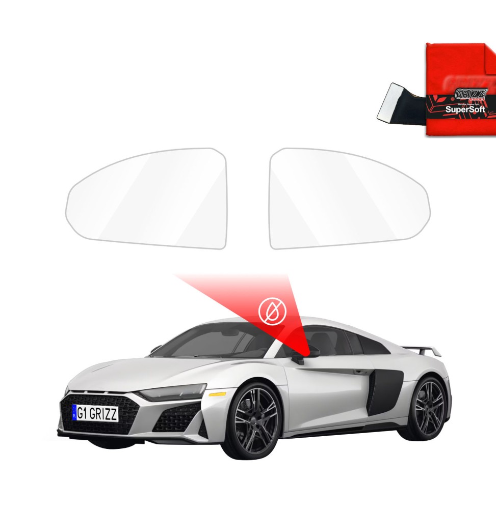 Folia przeciwdeszczowa na lusterka do Audi R8 (2018-2024)
