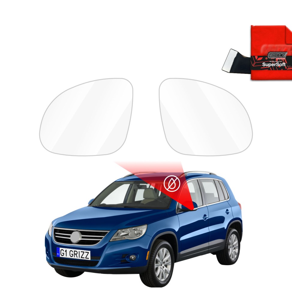 Folia przeciwdeszczowa na lusterka do Volkswagen Tiguan (2007-2011)