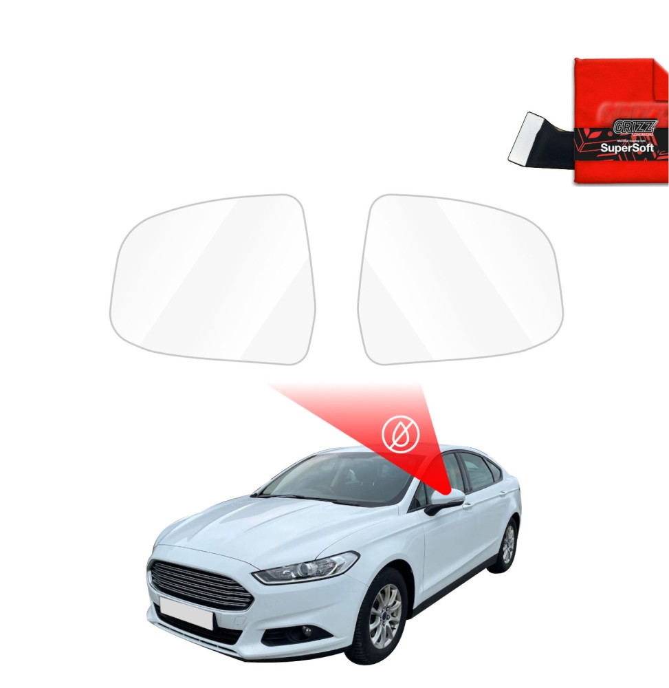 Folia przeciwdeszczowa na lusterka do Ford Mondeo Mk5 Sedan (2014-2019)