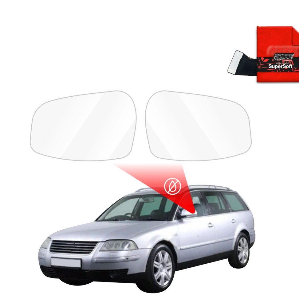 Folia przeciwdeszczowa na lusterka do Volkswagen Passat B5 Variant Facelifting (2000-2006)
