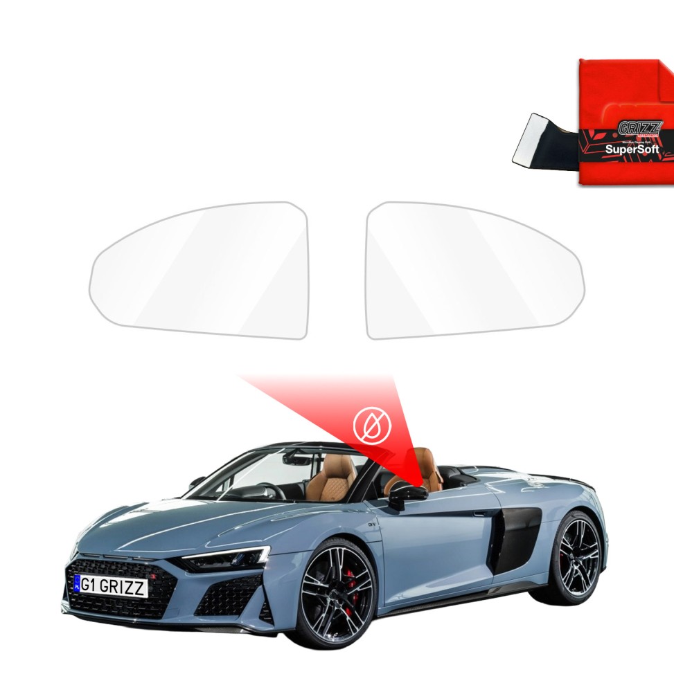 Folia przeciwdeszczowa na lusterka do Audi R8 Spyder (2018-2021)