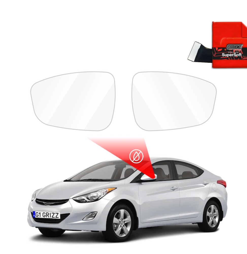Folia przeciwdeszczowa na lusterka do Hyundai Elantra (2010-2013)