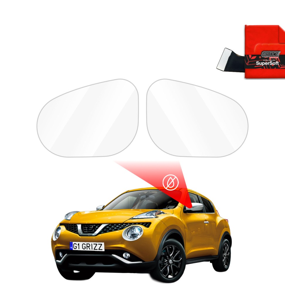 Folia przeciwdeszczowa na lusterka do Nissan Juke (2010-2019)