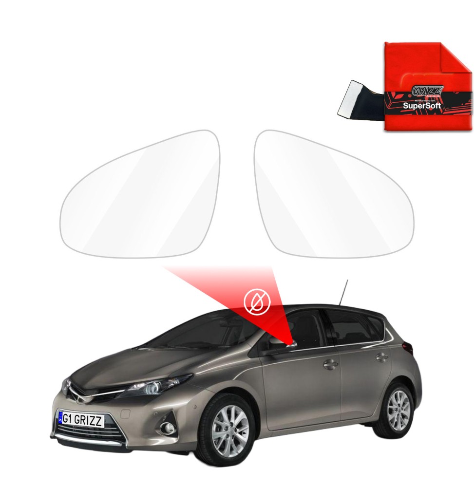 Folia przeciwdeszczowa na lusterka do Toyota Auris (2012-2018)