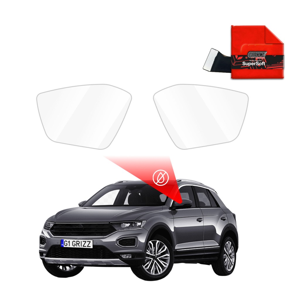 Folia przeciwdeszczowa na lusterka do Volkswagen T-Roc (2017-2021)