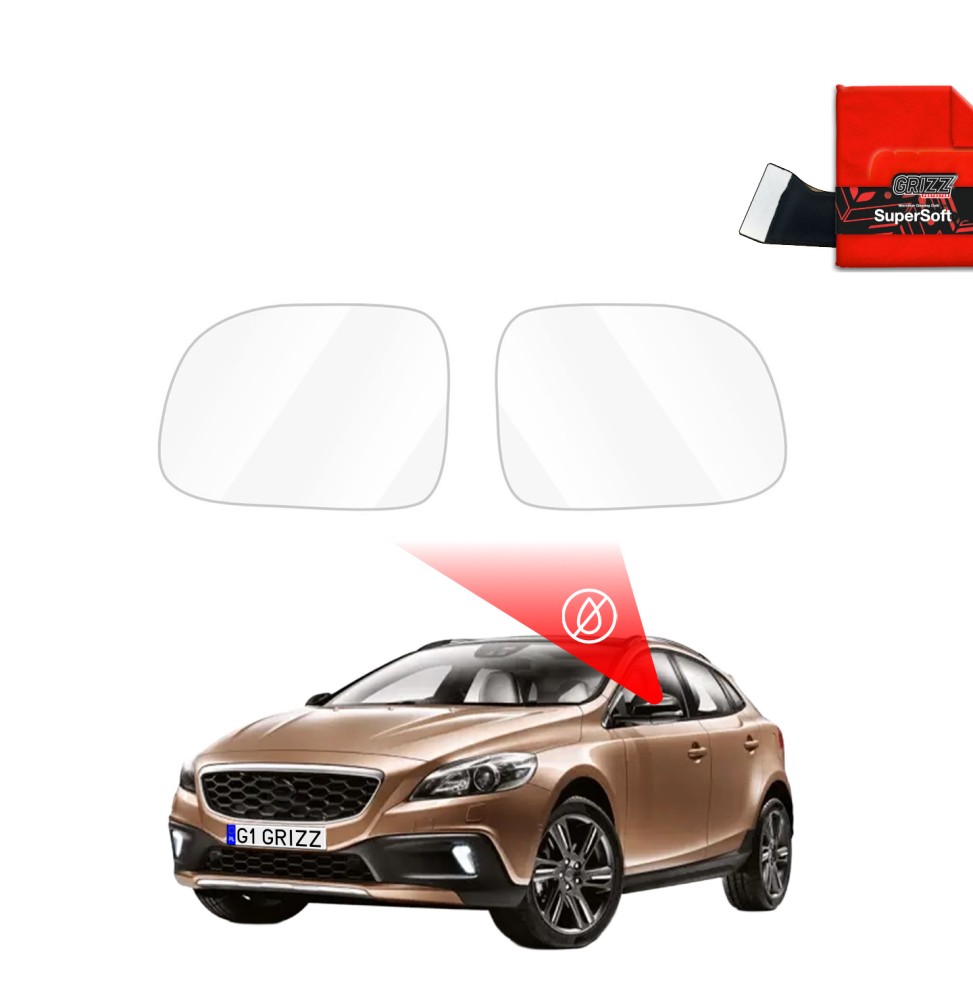 Folia przeciwdeszczowa na lusterka do Volvo V40 Cross Country (2012-2016)