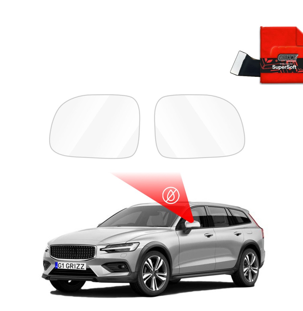 Folia przeciwdeszczowa na lusterka do Volvo V60 Cross Country (2018-2023)