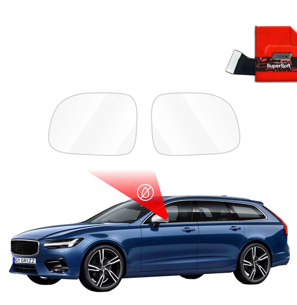 Folia przeciwdeszczowa na lusterka do Volvo V90 (2016-2020)