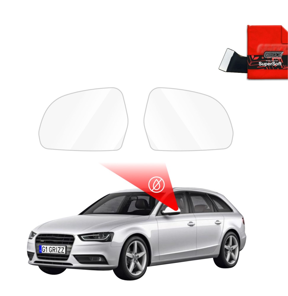 Folia przeciwdeszczowa na lusterka do Audi A4 B8 Avant Facelifting (2011-2015)