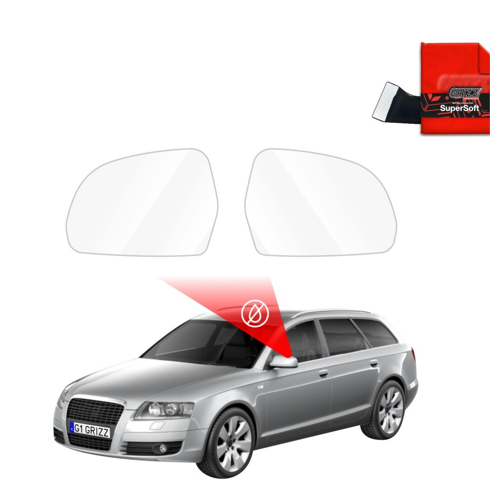 Folia przeciwdeszczowa na lusterka do Audi A6 C6 Avant (2004-2008)