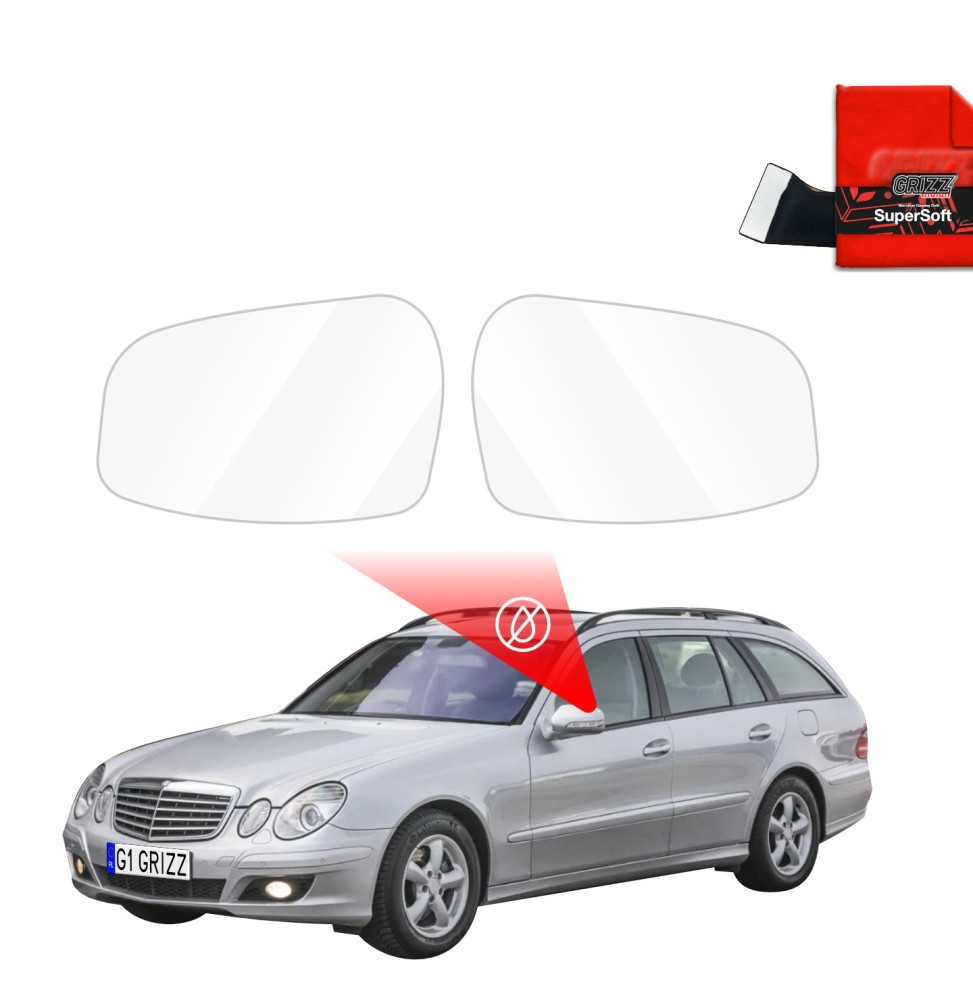 Folia przeciwdeszczowa na lusterka do Mercedes Benz E Klasa S211 Kombi (2002-2009)