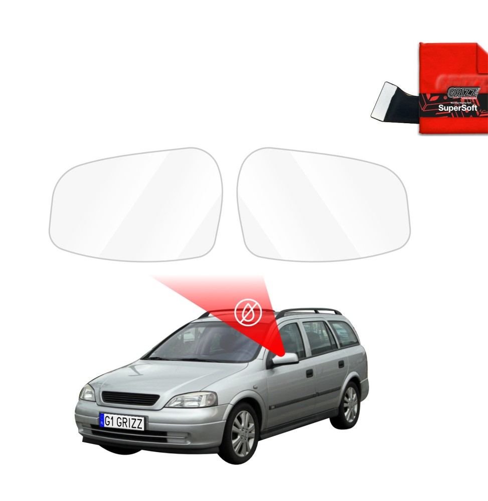 Folia przeciwdeszczowa na lusterka do Opel Astra G Kombi (1998-2009)