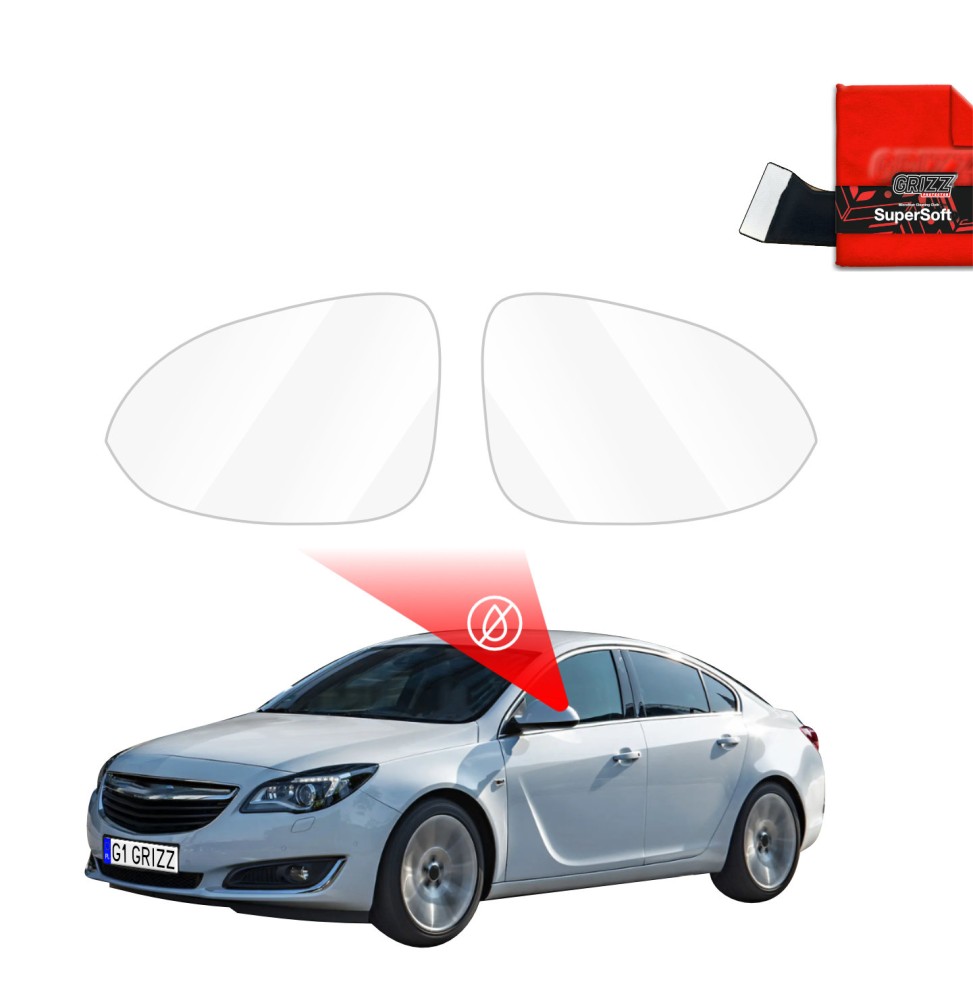 Folia przeciwdeszczowa na lusterka do Opel Insignia Sedan Facelifting (2013-2017)