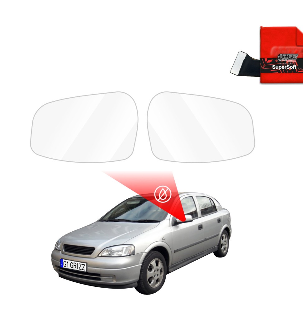 Folia przeciwdeszczowa na lusterka do Opel Astra G Hatchback 5D (1998-2009)