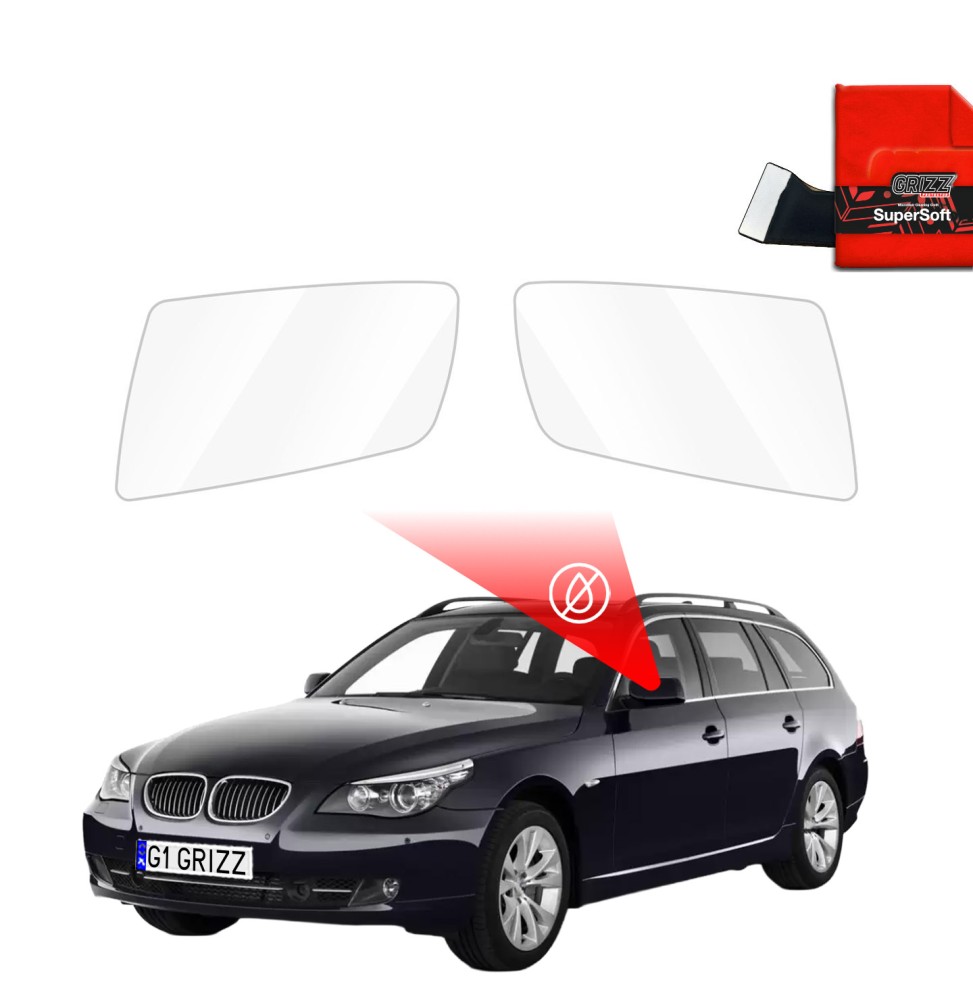 Folia przeciwdeszczowa na lusterka do BMW 5 Touring E61 (2004-2010)