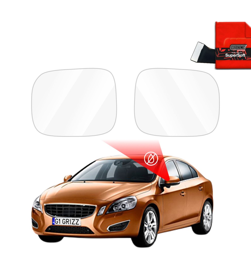 Folia przeciwdeszczowa na lusterka do Volvo S60 (2010-2018)