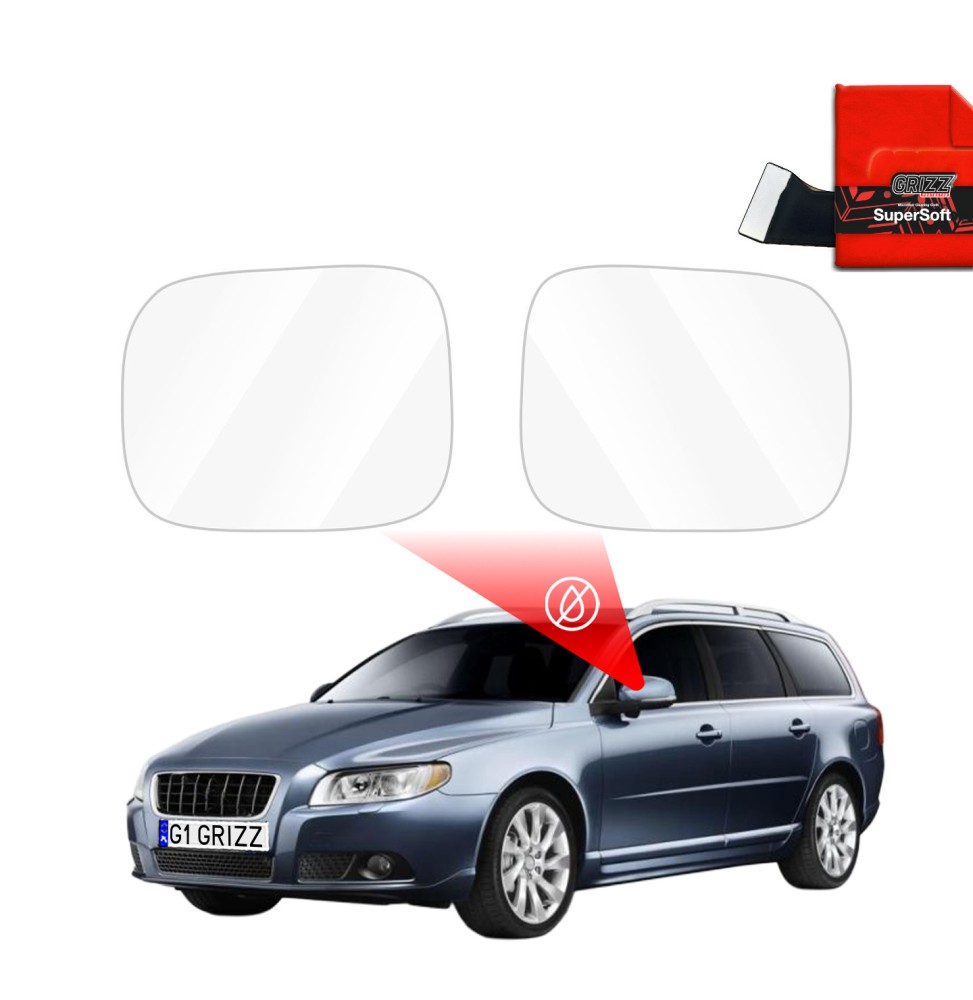 Folia przeciwdeszczowa na lusterka do Volvo V70 (2007-2016)