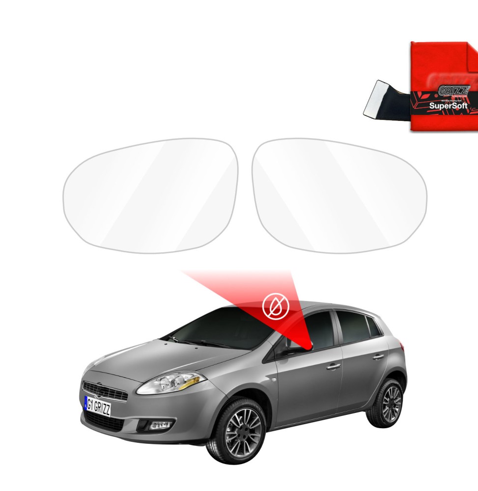 Folia przeciwdeszczowa na lusterka do Fiat Bravo (2007-2014)