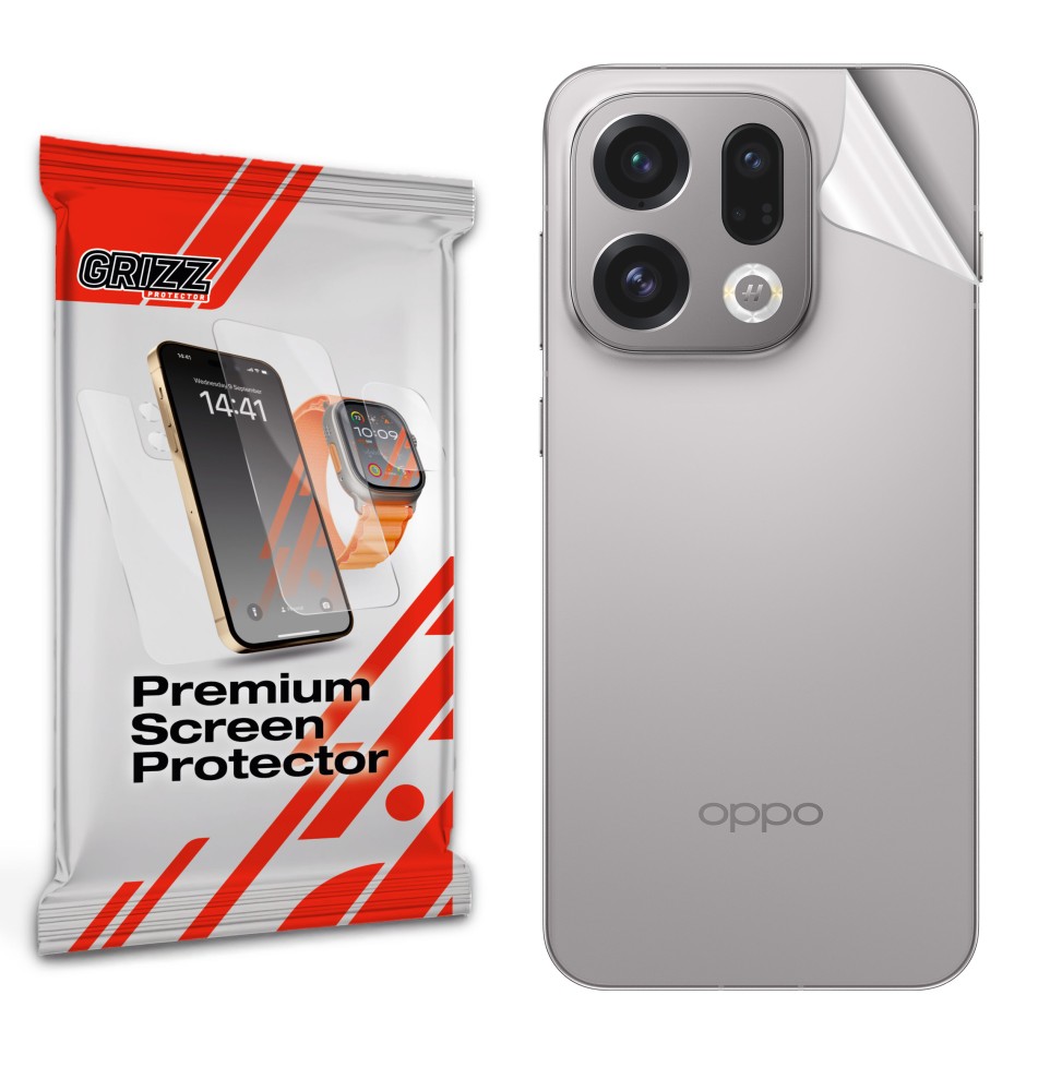 Folia na tył Grizz do Oppo Find X9