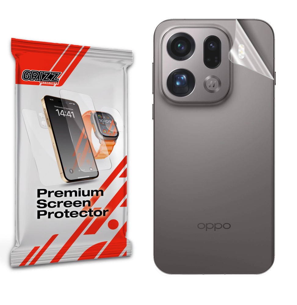 Folia na tył Grizz do Oppo Find X9 Pro