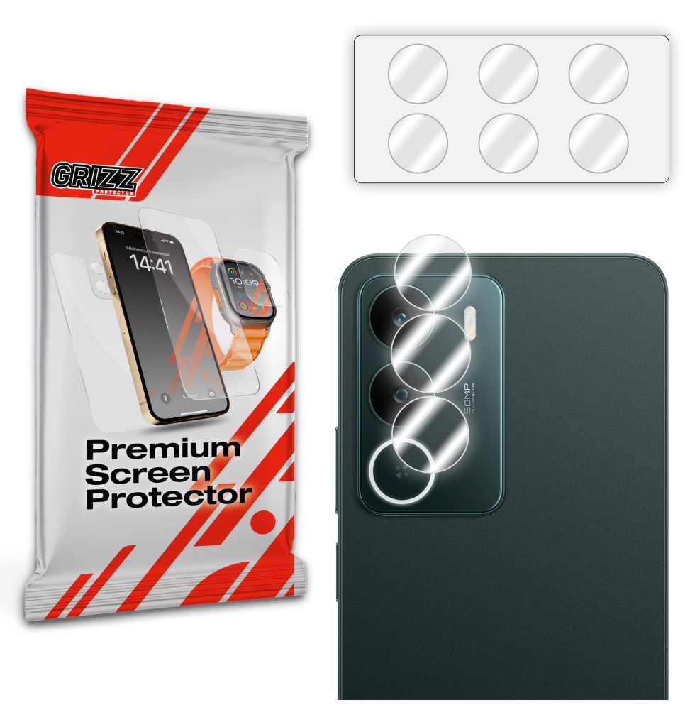 Szkło na aparat Grizz do Realme P3 Lite