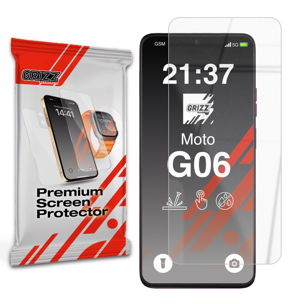 Szkło hybrydowe Grizz do Motorola Moto G06