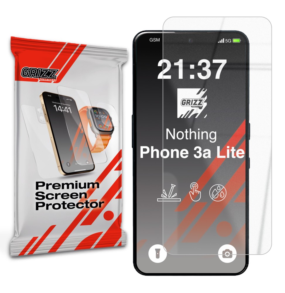 Szkło hybrydowe Grizz do Nothing Phone 3a Lite