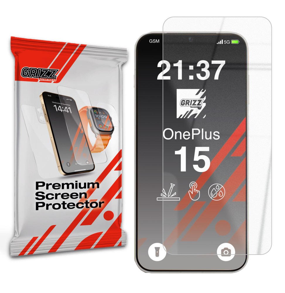 Szkło hybrydowe Grizz do OnePlus 15