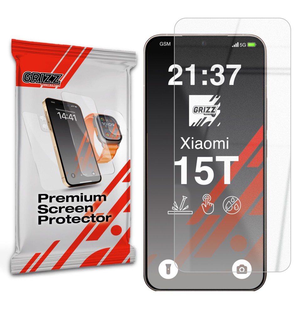 Szkło hybrydowe Grizz do Xiaomi 15T