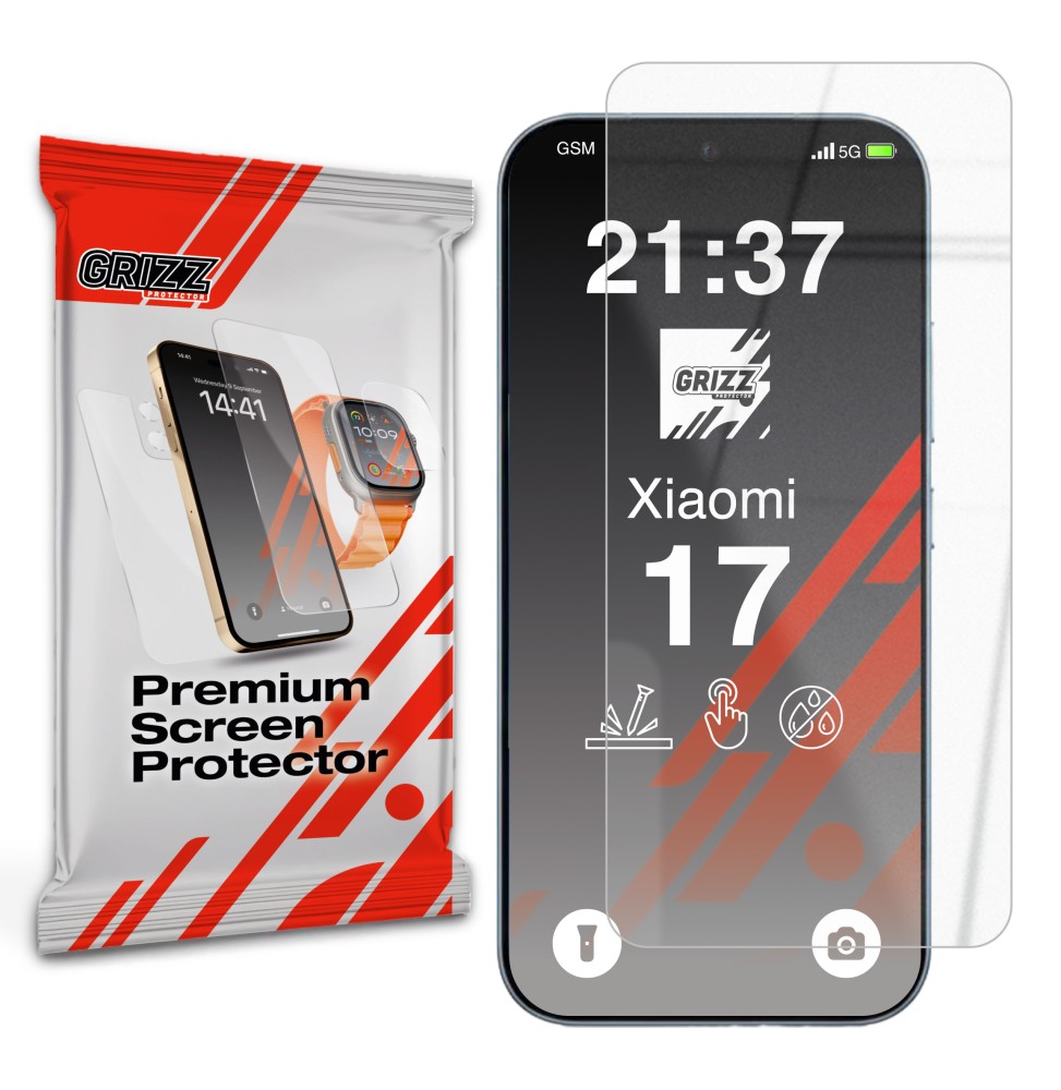 Szkło hybrydowe Grizz do Xiaomi 17