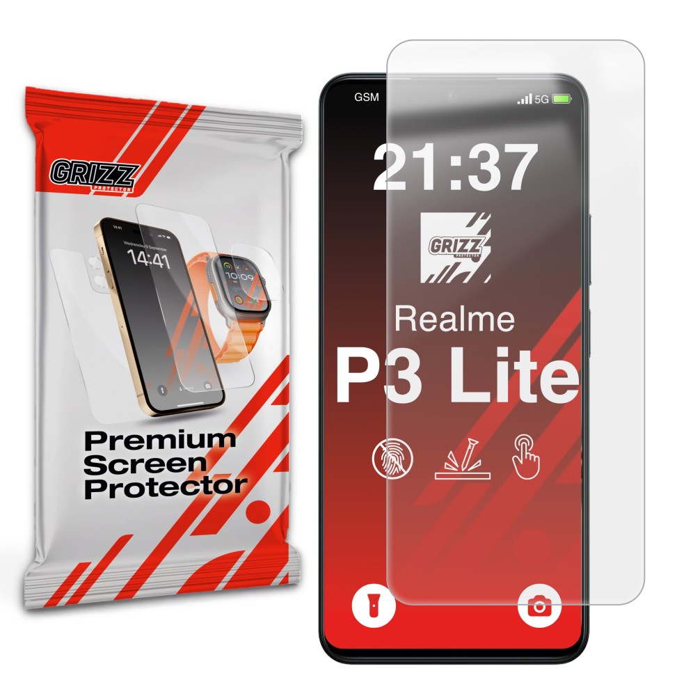 Folia antyodciskowa Grizz do Realme P3 Lite
