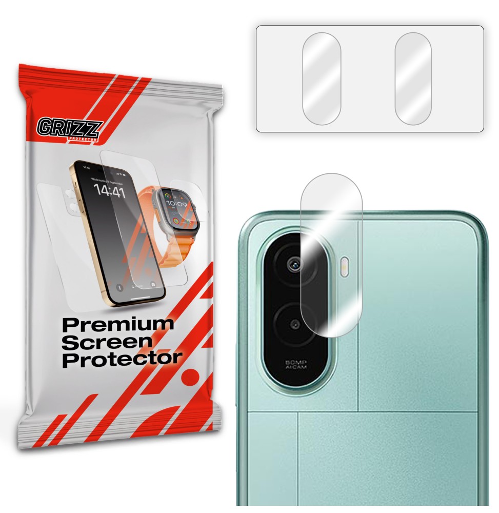 Szkło na aparat Grizz do Xiaomi POCO M7 Plus 5G