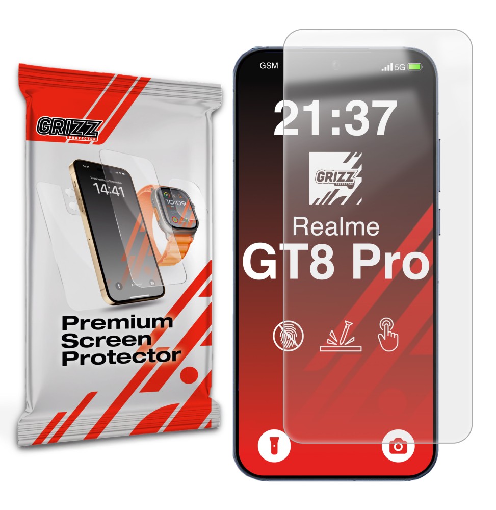 Folia antyodciskowa Grizz do Realme GT8 Pro
