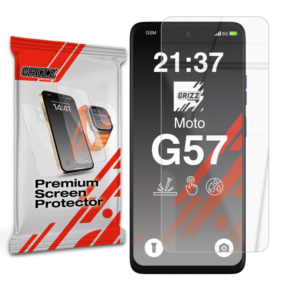 Szkło hybrydowe Grizz do Motorola Moto G57