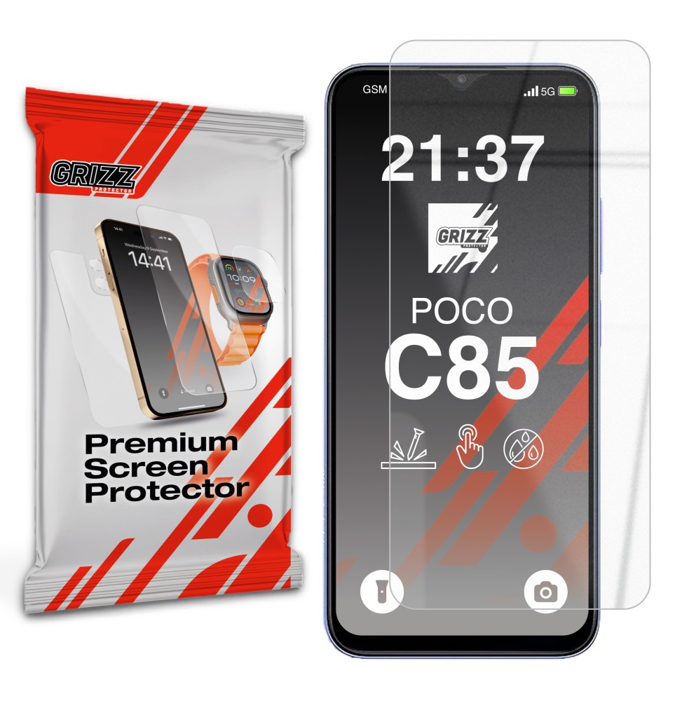 Szkło hybrydowe Grizz do Xiaomi POCO C85