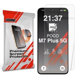 Szkło hybrydowe Grizz do Xiaomi POCO M7 Plus 5G