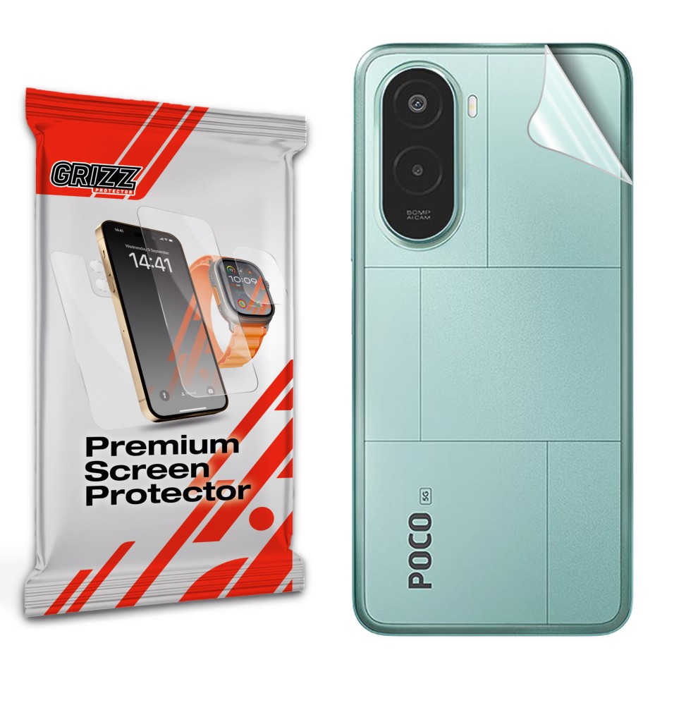 Folia na tył Grizz do Xiaomi POCO M7 Plus 5G