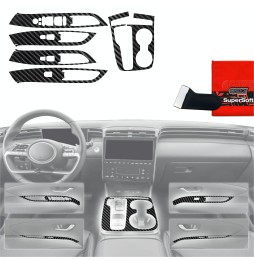 Folia do wnętrza Hyundai Tucson N-Line (2021-2024) GRIZZ 5w1 Karbonowa Połyskująca