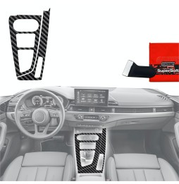 Folia do wnętrza Audi A4 B9 (2014-2018) GRIZZ Karbonowa Połyskująca