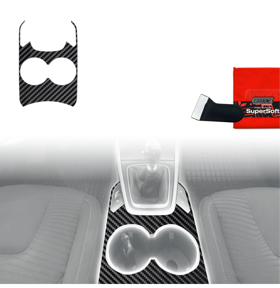 Folia do wnętrza Ford S-Max MK2 (2015-2023) GRIZZ Karbonowa Połyskująca